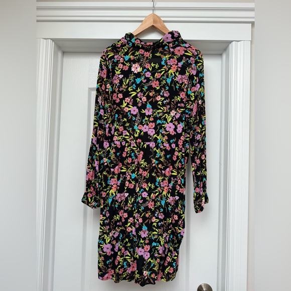 🧡Beautiful ICHI Floral Dress Size 38 Denmark - Picture 2 of 5